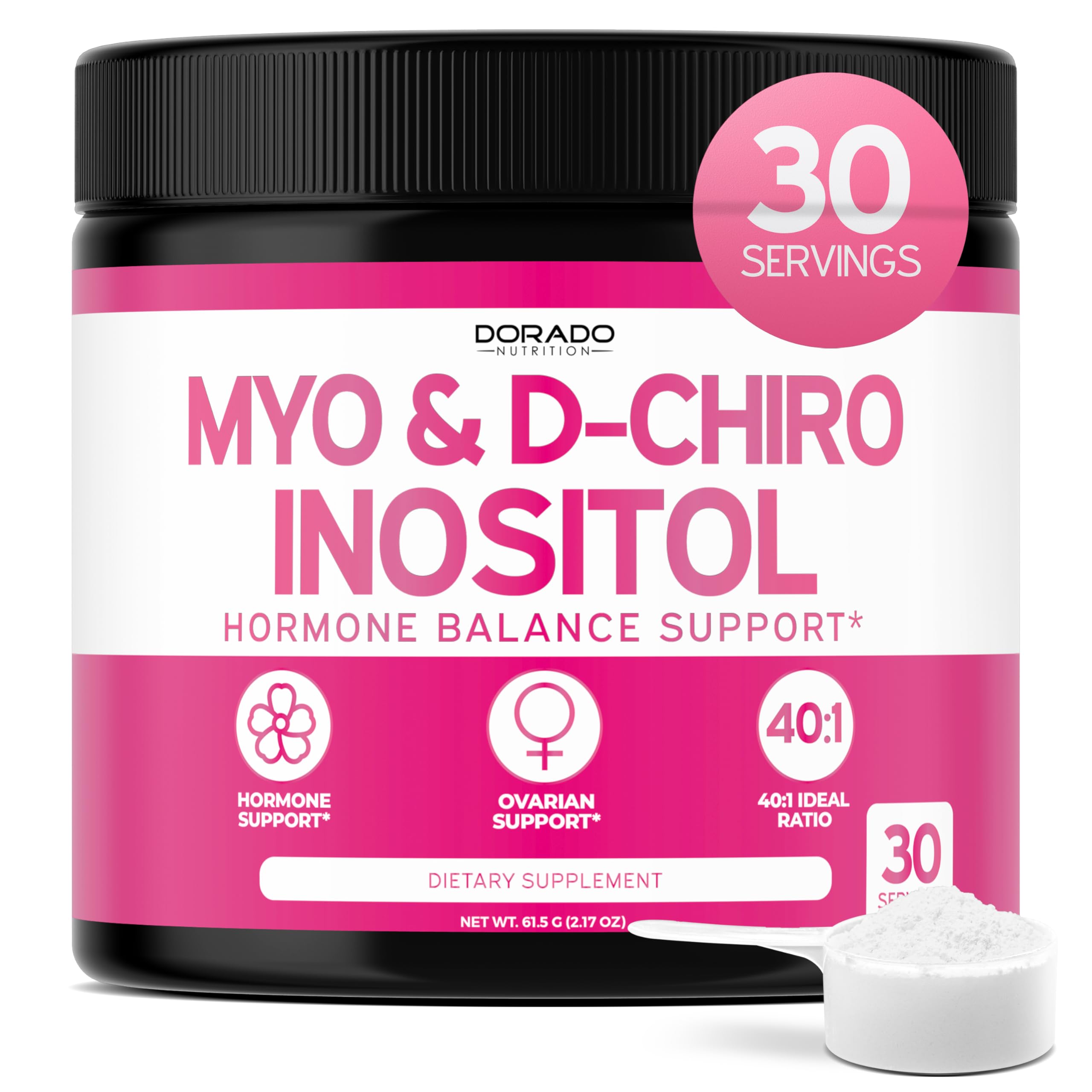 Myo-Inositol & D-Chiro Inositol Supplement Powder