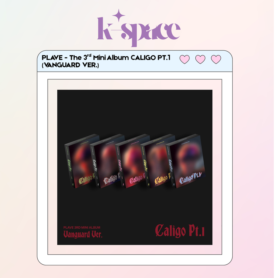 PLAVE - The 3rd Mini Album CALIGO PT.1 (VANGUARD VER.)