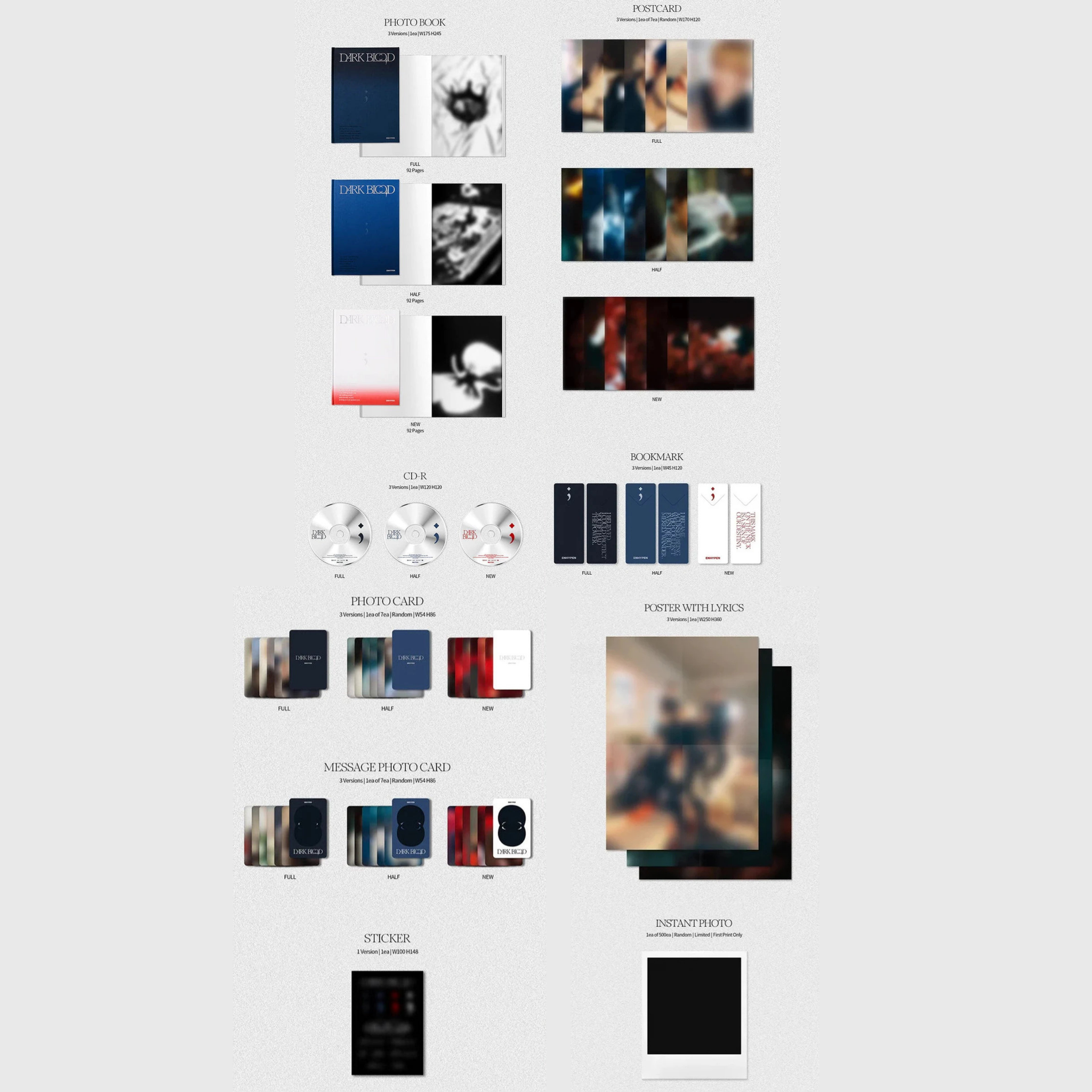 ENHYPEN - The 4th Mini Album ’DARK BLOOD’_1