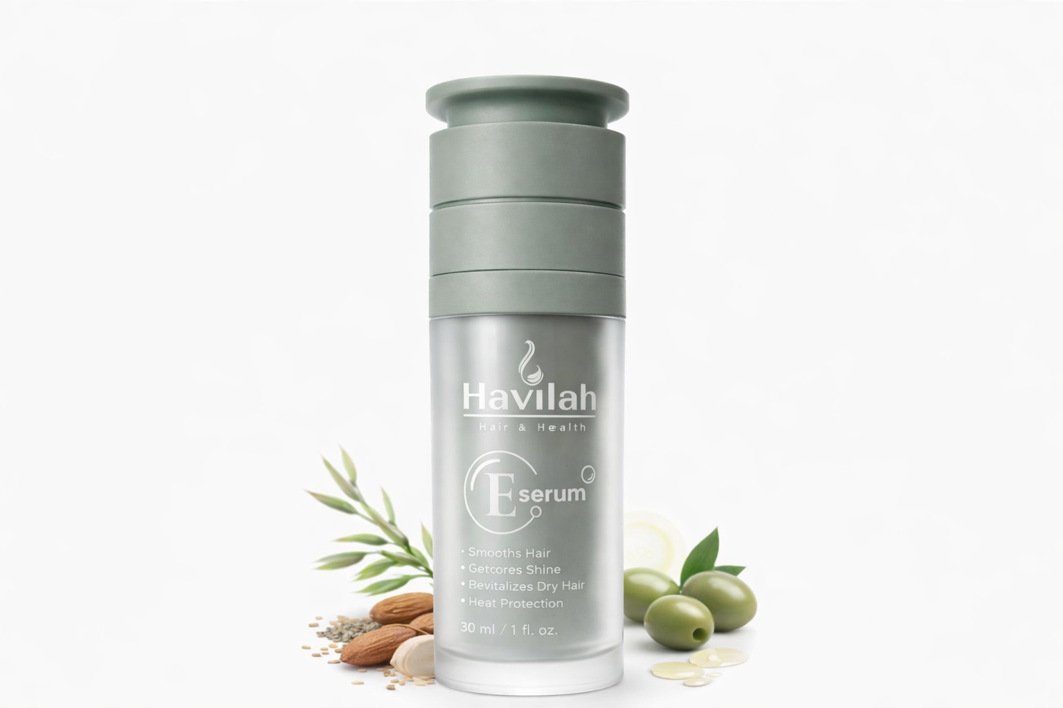 سيروم هافيلا بخلاصة 4 زيوت وفيتامين E للشعر المتعب  
 Havilah E Serum_1