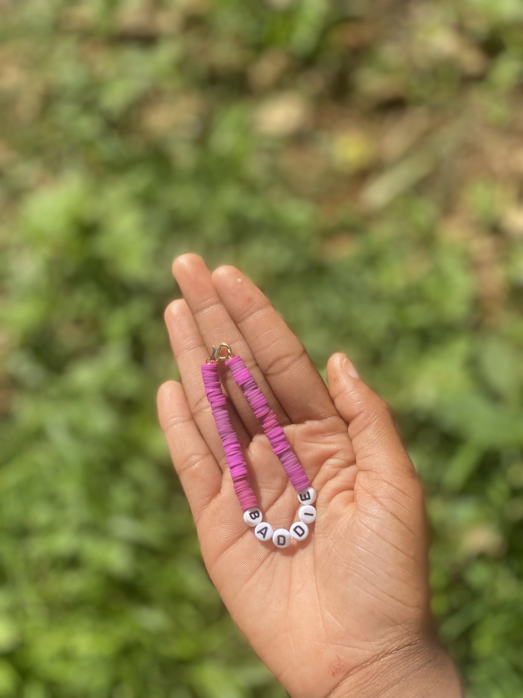 Customized Clay/ Seed Bead Bracelets Letters 