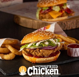 BURGER AU POULET 