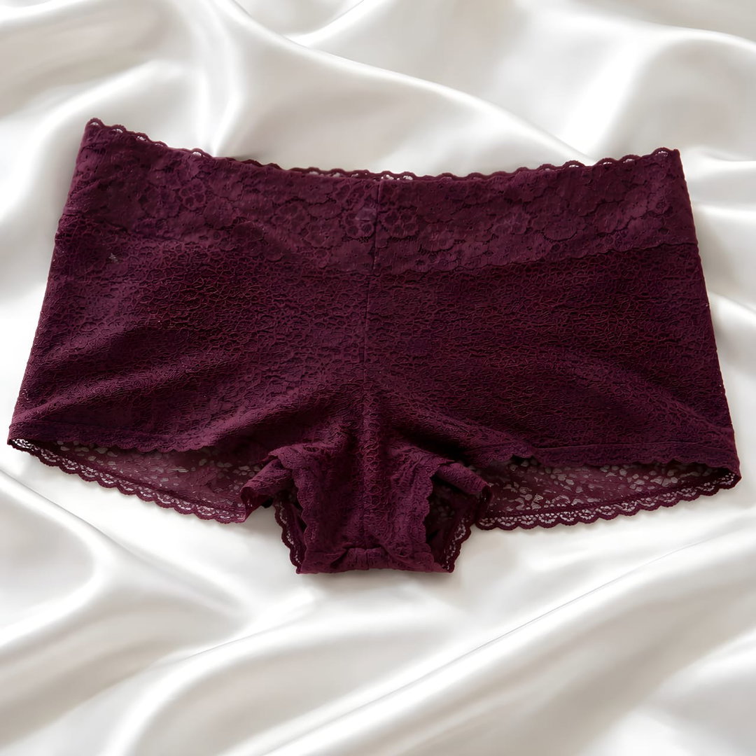 Aerie burgundy panty