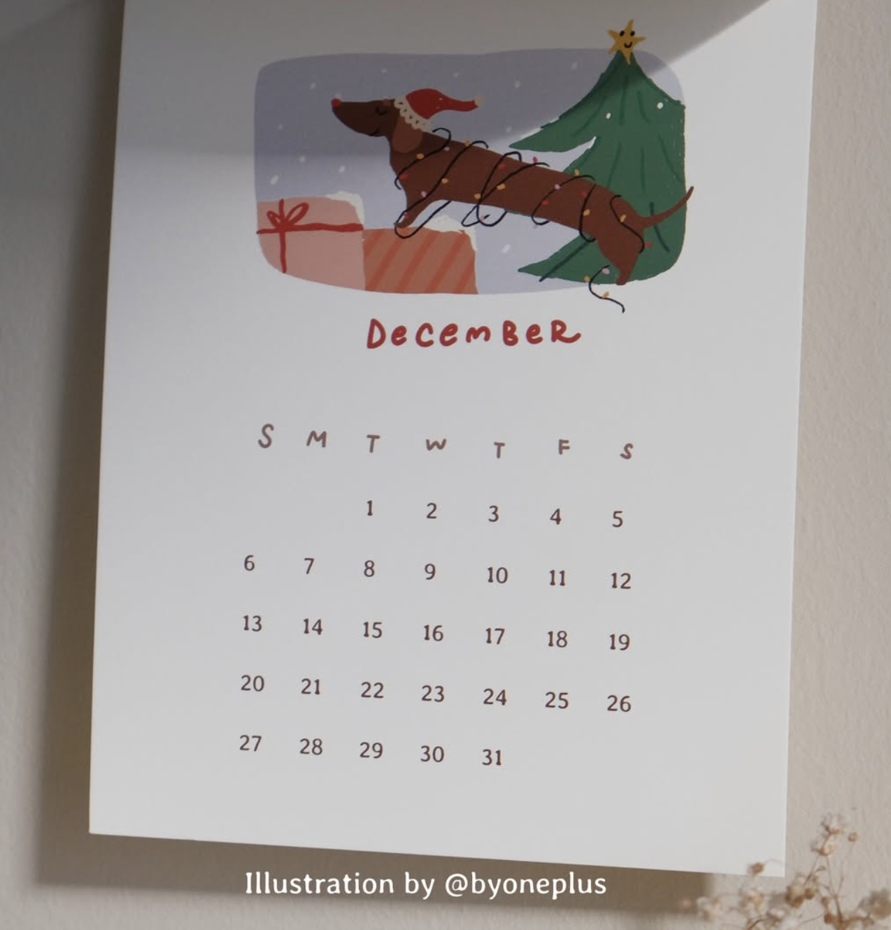 Year of Dachshunds - 2026 Calendar _0