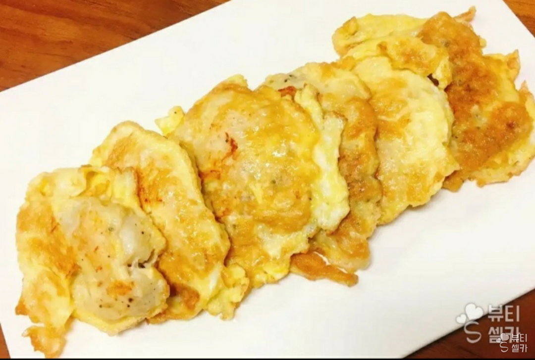 동태전 Pollack fillet Pancake
