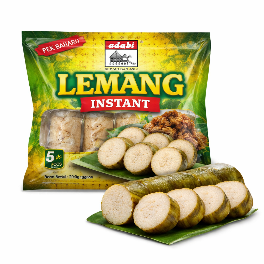 ADABI Lemang Instant (5 pc)