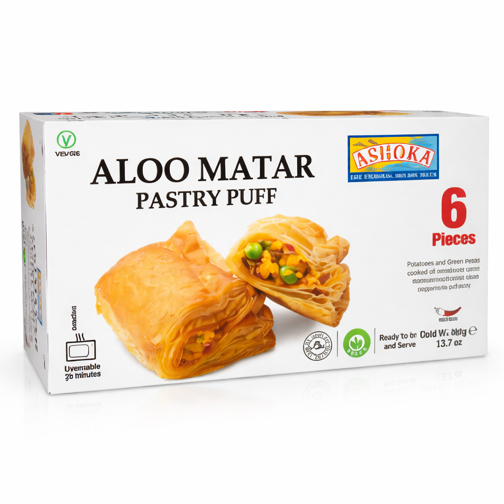 Ashoka Aloo Matar Pastry Puff 6pcs_0