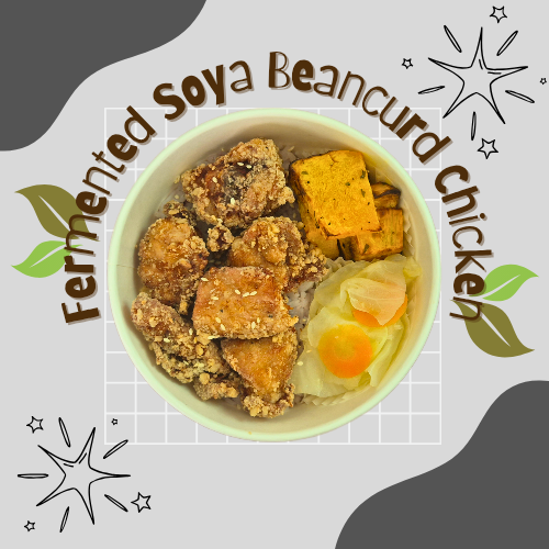 Fermented Soya Beancurd Chicken Bento_0