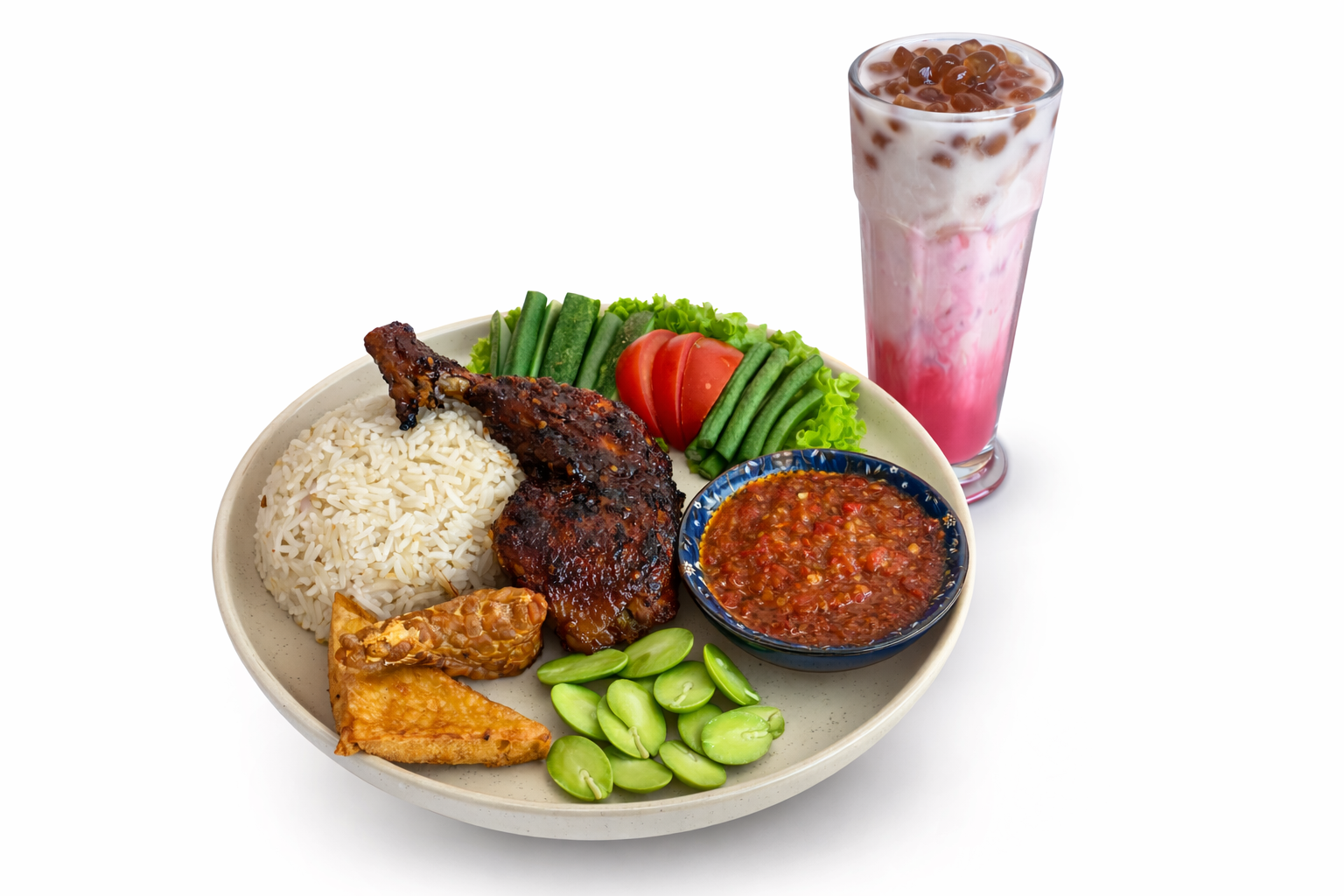 Promo Combo! Nasi Liwet Ayam Bakar Taliwang + Drink_0