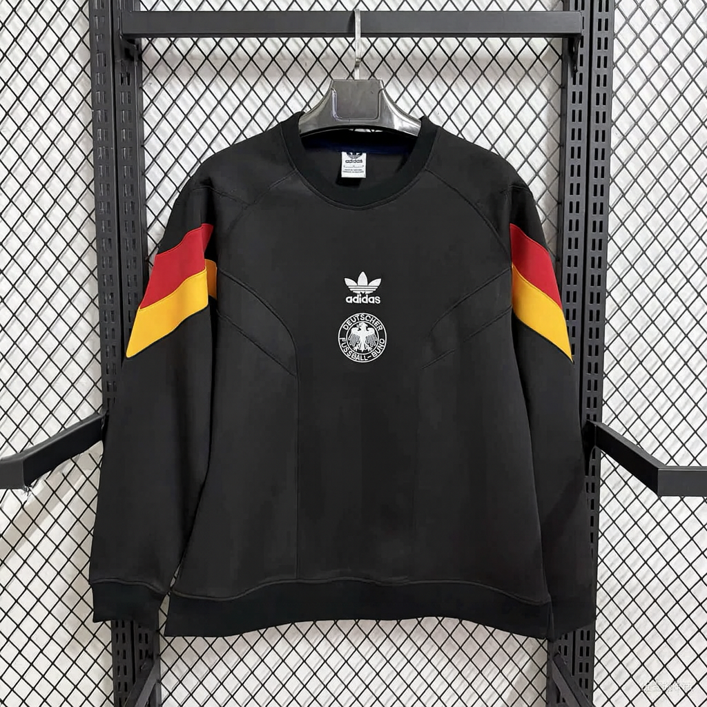 Germany FA Adidas HEATRDY Casual Sweater_0