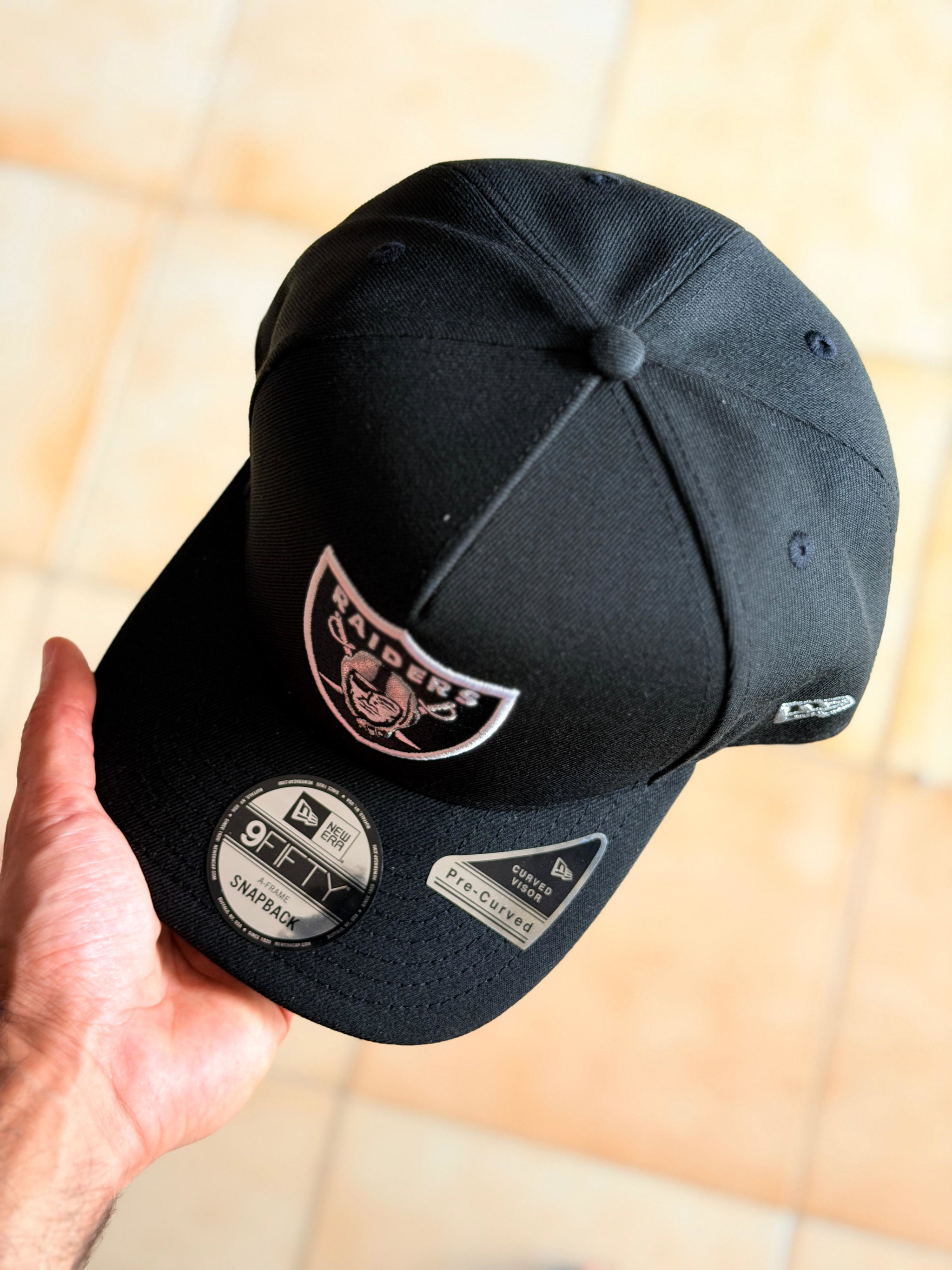 9FIFTY A-Frame -  Las Vegas Raiders Black Classic Edition_5