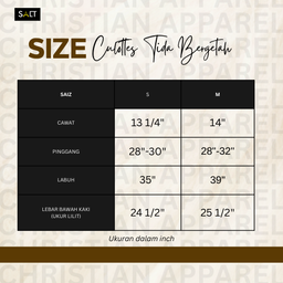 Culottes (Tidak Bergetah)