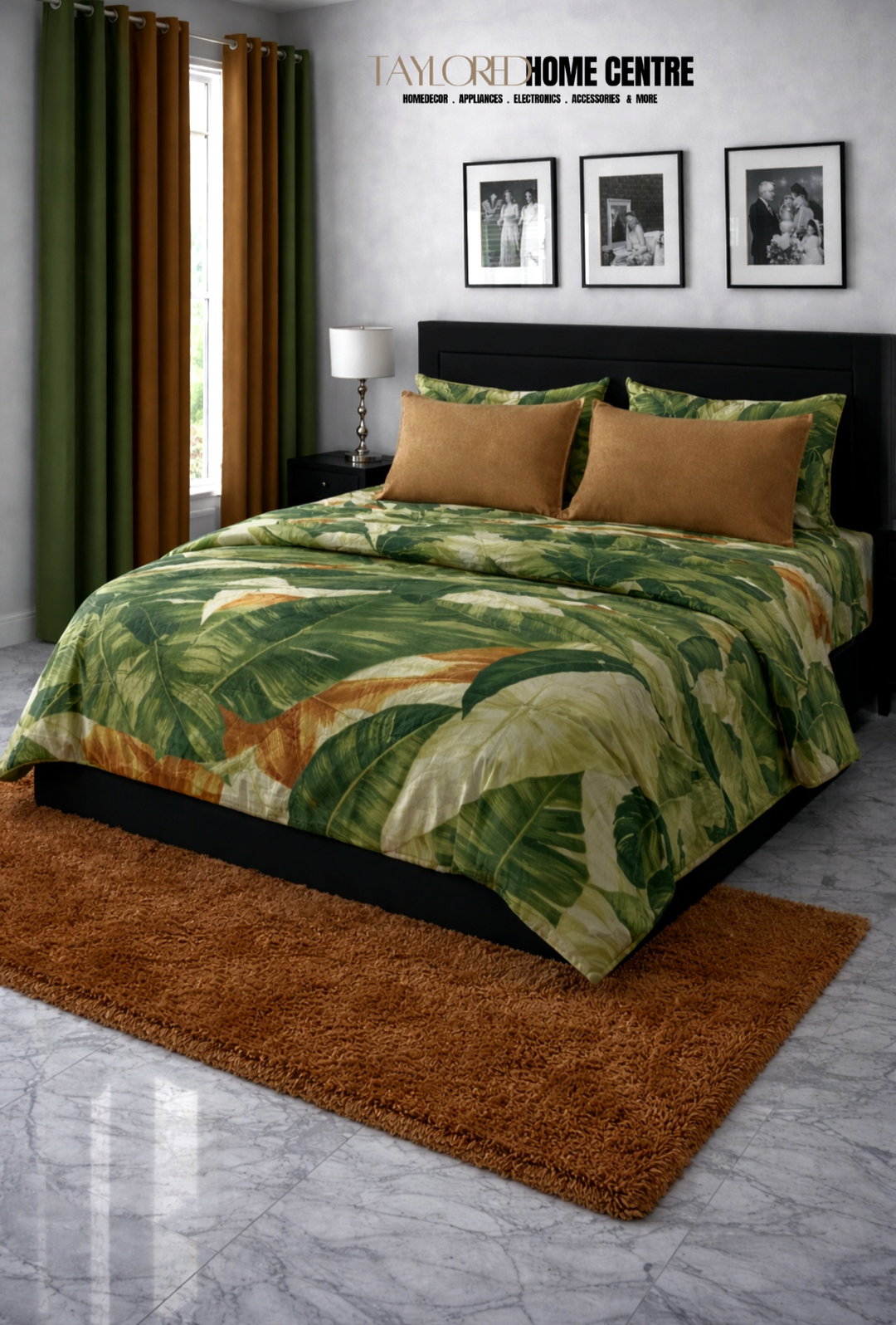 6 pcs Queen Size Bed Sheet Set