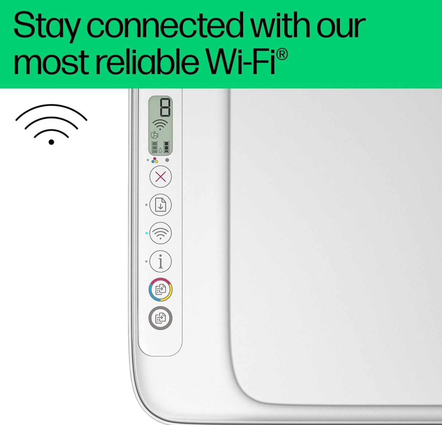HP DeskJet 2810e All in One Printer I 'erfect for Home | Colour Wireless Print, Scan & Copy | 3 Months of free Instant Ink | Easy Setup & Reliable Wi-Fi White_2