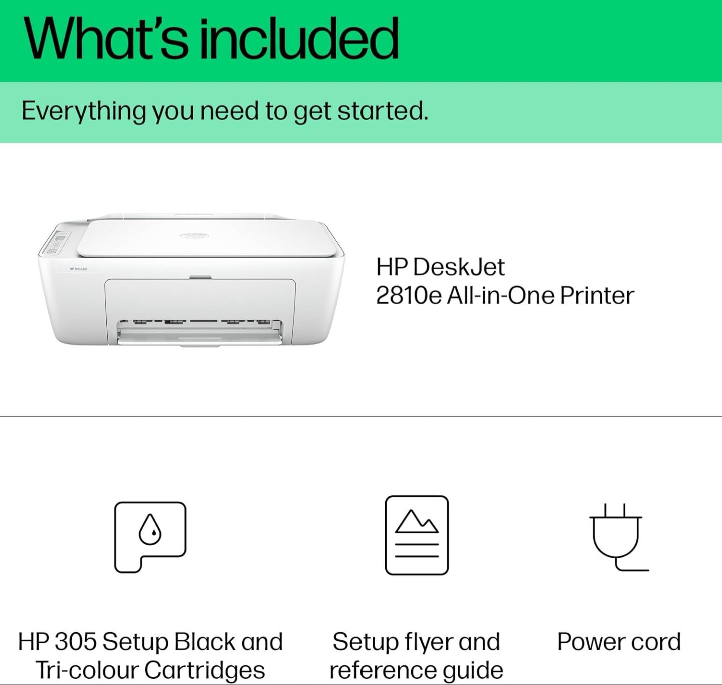 HP DeskJet 2810e All in One Printer I 'erfect for Home | Colour Wireless Print, Scan & Copy | 3 Months of free Instant Ink | Easy Setup & Reliable Wi-Fi White_5