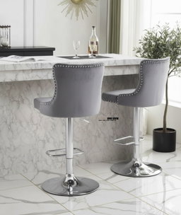 Velvet  Suede Bar Stools 