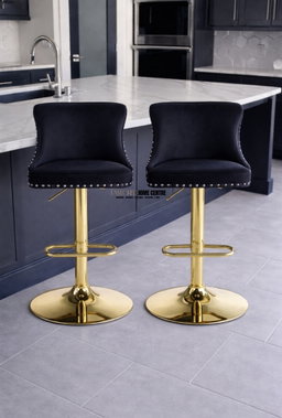 Velvet  Suede Bar Stools 