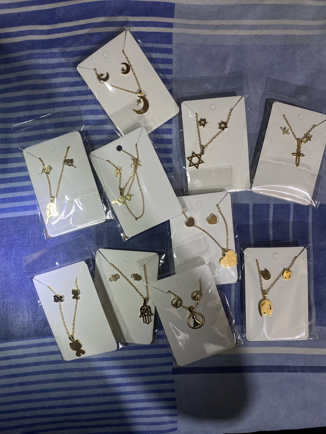 Stainless Steel Necklace Set