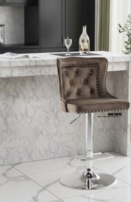 Velvet  Suede Bar Stools 