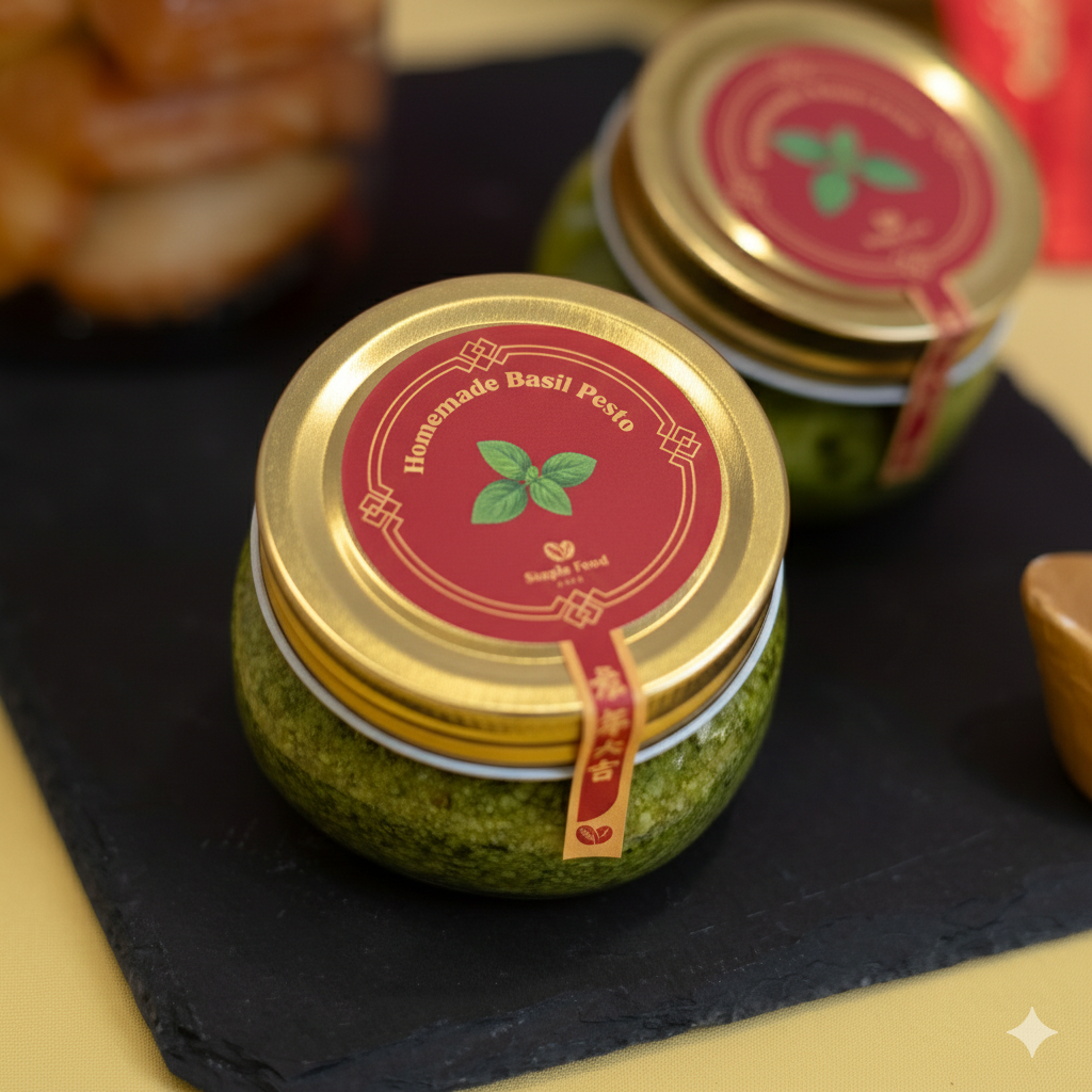 Fresh Basil Pesto Paste