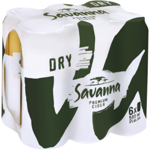 Savanna Dry Cider Cans 