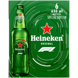 Heineken Beer Bottles 6 Pack
