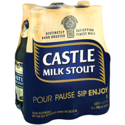 Castle Milk Stout Beer 6 Pack