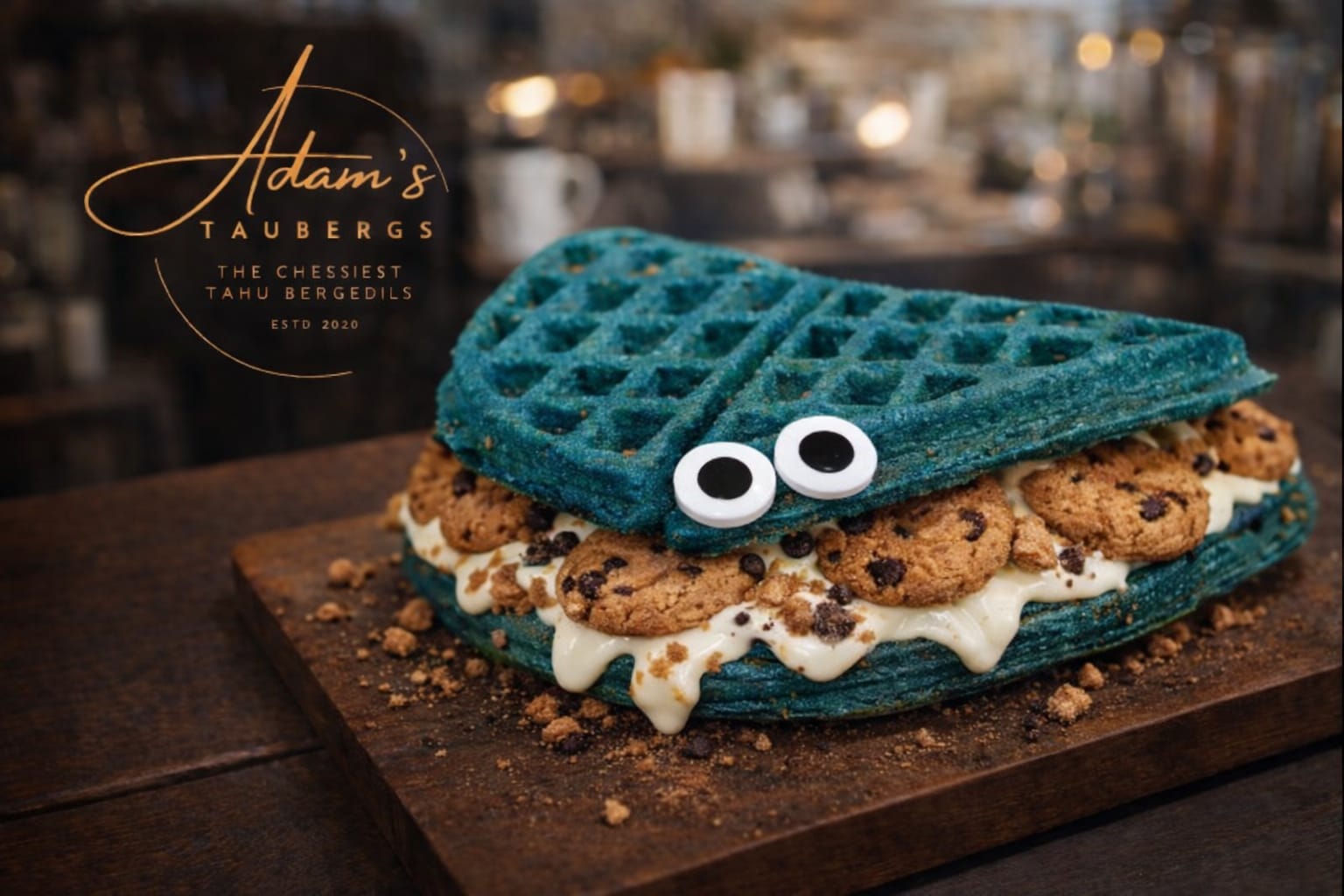 Cookie Monster Waffle_0