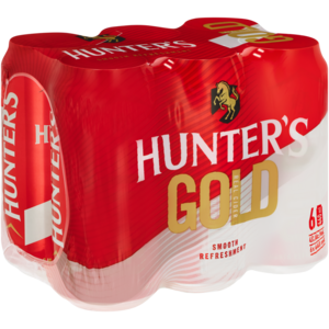 Hunter's Gold Cider  6 Pack