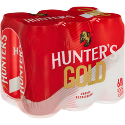 Hunter's Gold Cider  6 Pack