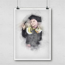 Lukisan Hadiah Custom