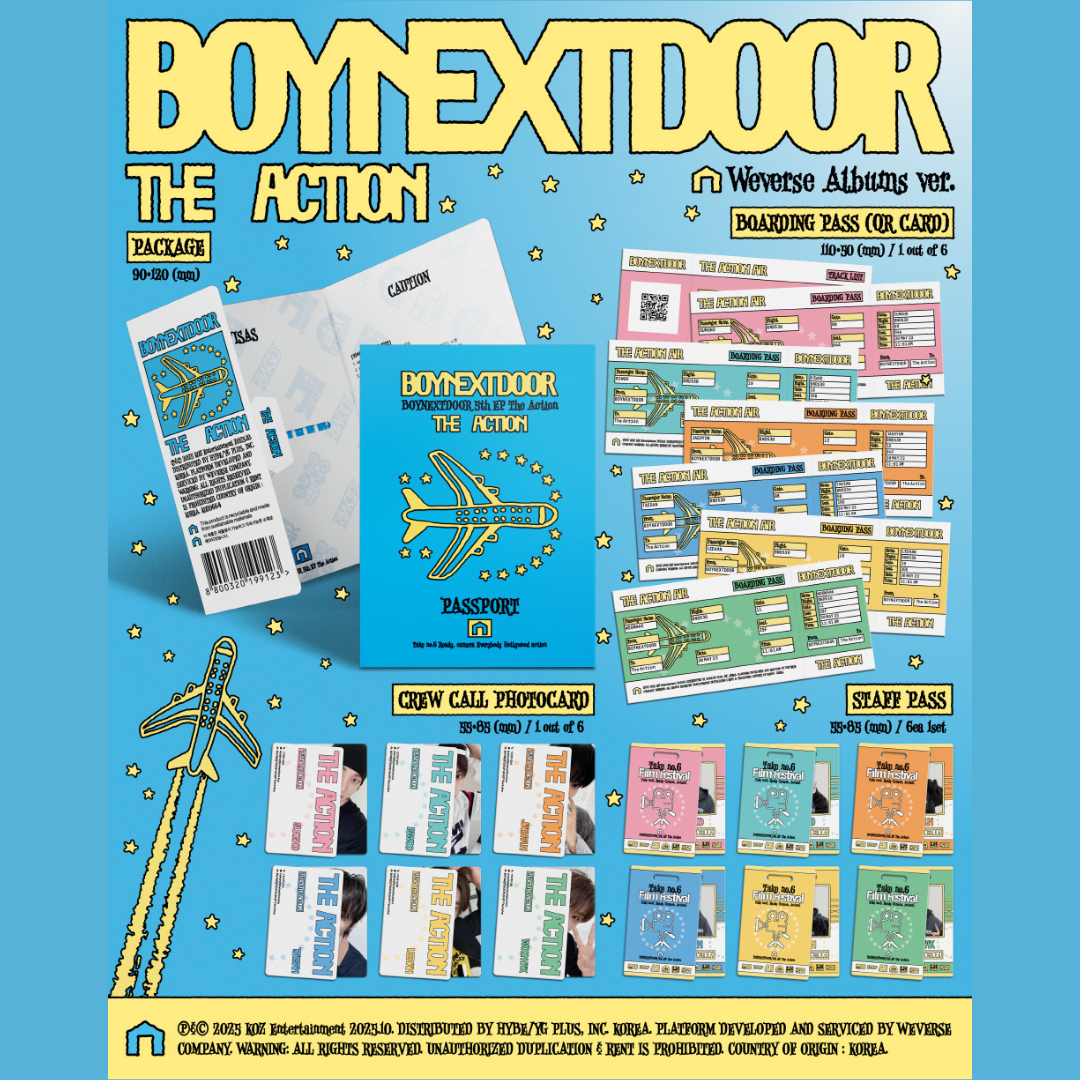 BOYNEXTDOOR - 5th EP The Action (Weverse Albums ver.)_1