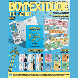 BOYNEXTDOOR - 5th EP The Action (Weverse Albums ver.)