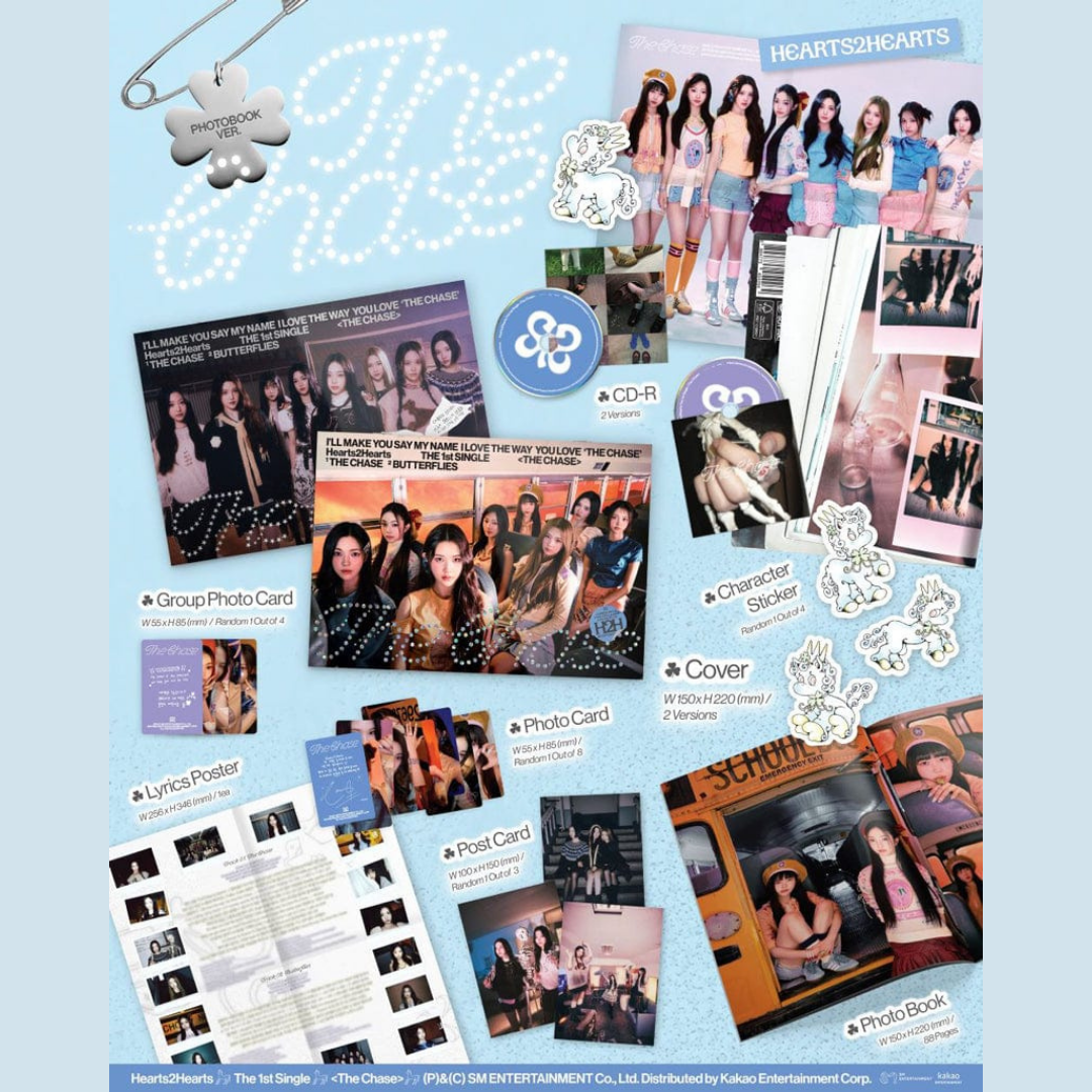 Hearts2Hearts - The 1st Single The Chase (PhotoBook Ver.)_1