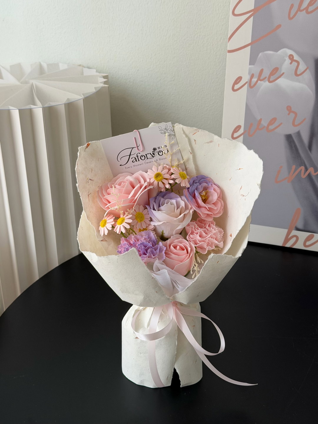 S Size Dong Ba Soap Flower Mixed Bouquet