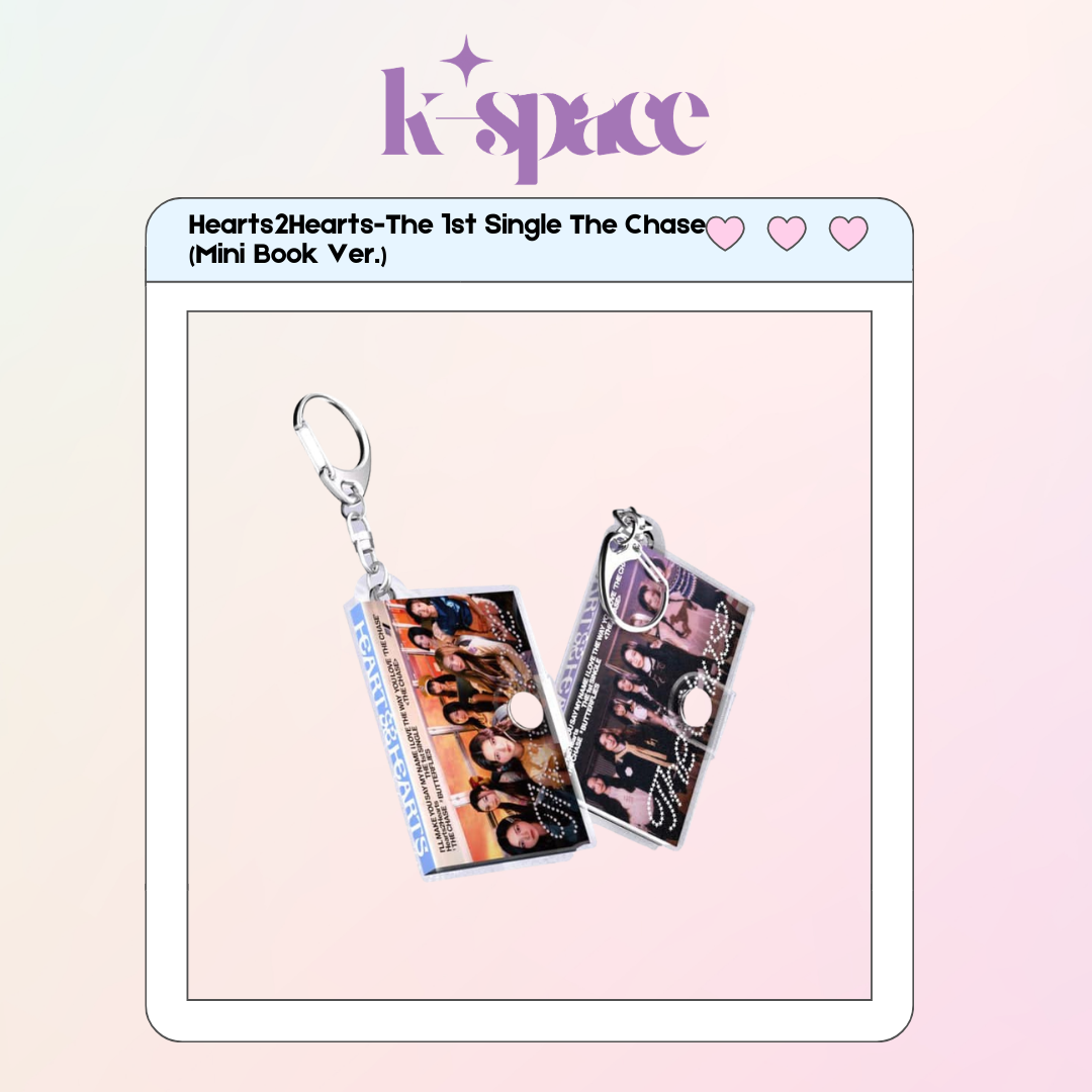 Hearts2Hearts - The 1st Single The Chase (Mini Book Ver.)