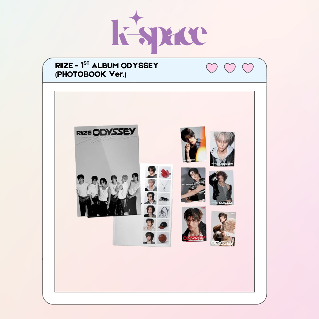 RIIZE - 1ST ALBUM ODYSSEY (PHOTOBOOK Ver.)