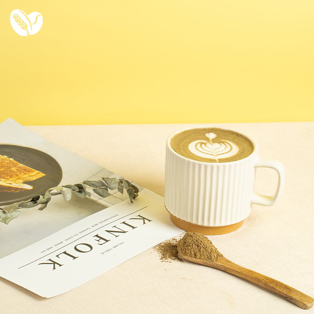 Roasted Hojicha Latte (Hot)