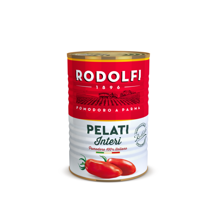 RODOLFI WHOLE PEELED TOMATO 500g