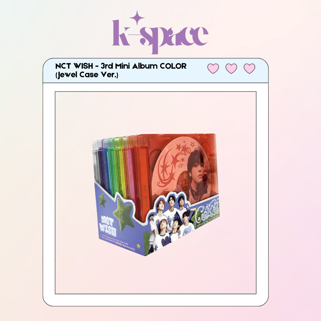 NCT WISH - 3rd Mini Album COLOR (Jewel Case Ver.)