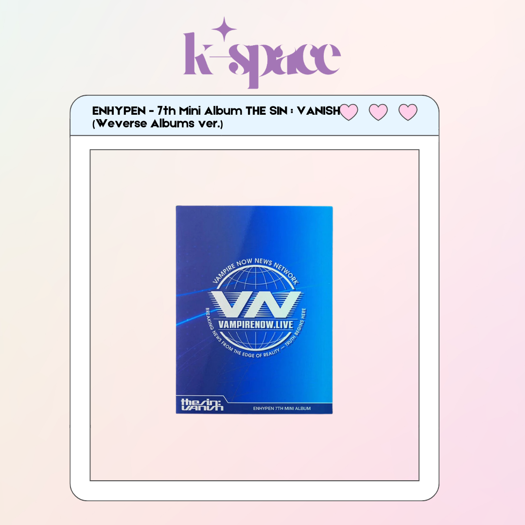 ENHYPEN - 7th Mini Album THE SIN : VANISH (Weverse Albums ver.)