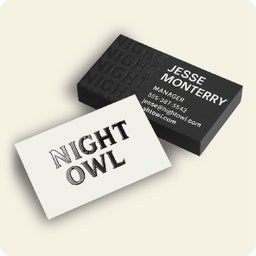 Business Card - Spot UV Matt Lamination