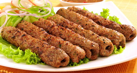 Chicken Seekh Kebab