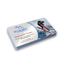 Business Card - Rounded Corner PETT Gold Glossy Lamination