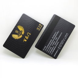 Business Card - Rounded Corner Gold Foil Spot UV Matt Lamination