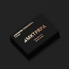 Business Card - Custom Die Cut Gold Foil Spot UV Matt Lamination_0