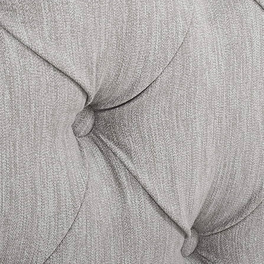  Jennifer Taylor Home  Marcella Upholstered Shelter Headboard Bed Set, King,Queen Sky Neutral Beige & Silver Grey Polyester_9