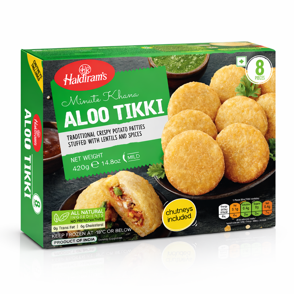 Haldirams Aloo Tikki 420g (8 Pieces)_0
