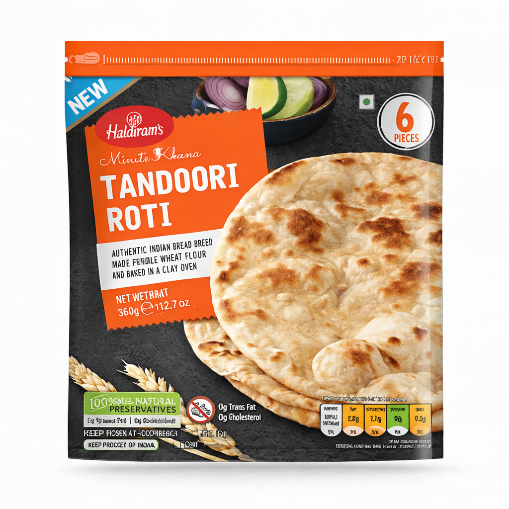 Haldiram Tandoori Roti 360g