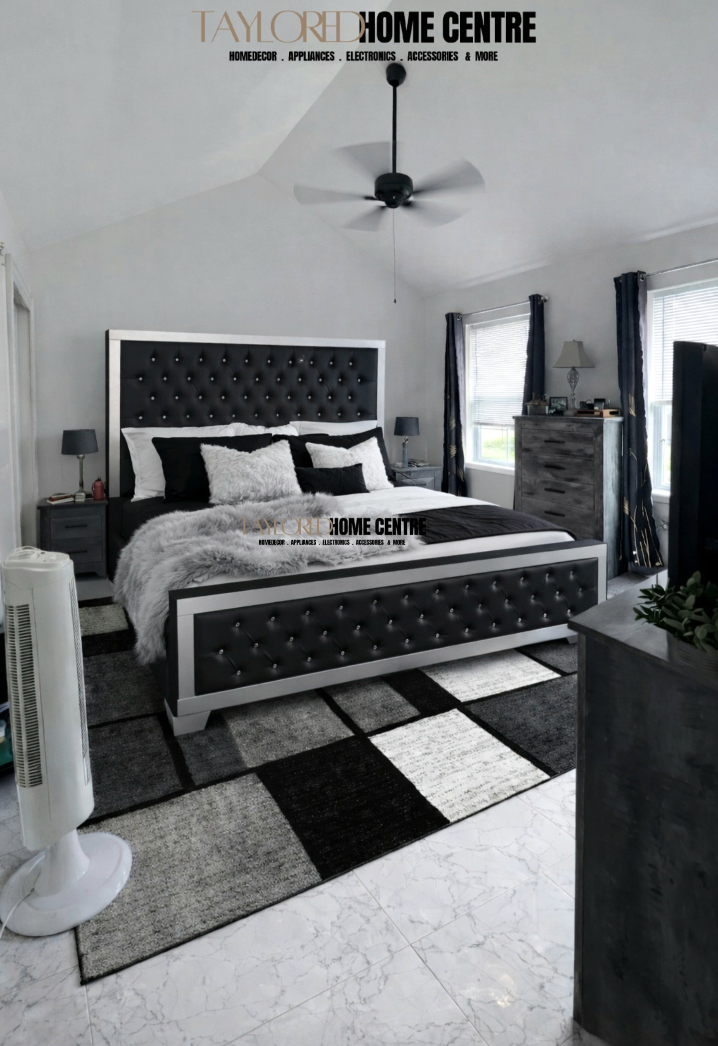 Barret Vegan Leather Standard Bed Queen Size_3